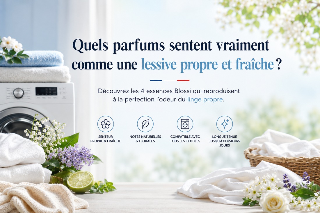Quels parfums sentent vraiment comme une lessive propre et fraiche ? | Blossi